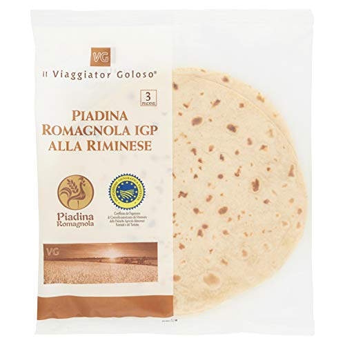 Immagine prodotto: Il Viaggiator Goloso Piadina Romagnola Igp alla Riminese, 360g