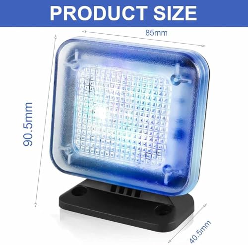 Televisión falsa LED para protección del hogar con sensor crepuscular automático 8