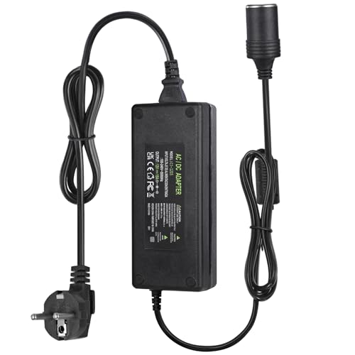 HUEMIHUI 12V 15A KFZ Netzadapter AC zu DC Spannungswandler 240V Auf 12V 15A 180W Wechselrichter Adapter mit Zigarettenanzünder Buchse KFZ-Netzteil Adapter für