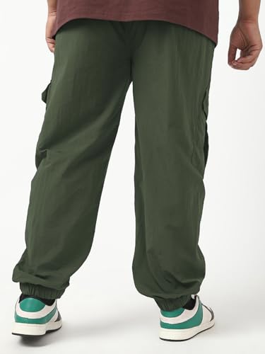 Image of Bewakoof Men's Super Loose Fit Joggers