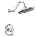 Moen UTS232102EP Weymouth M-CORE 2-Series 1-Handle Shower Trim Kit, Valve Required, Chrome