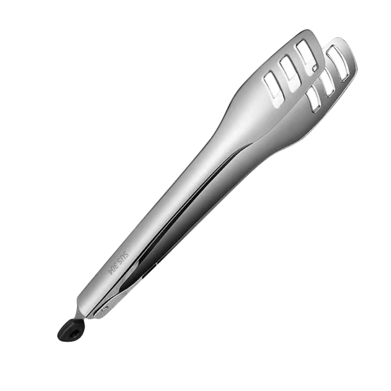 KICHOUSE Home Barbecue Food Clip Multi-function Food Clamp Silver Thickened Design Comfortable Safe Use