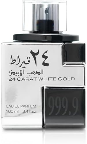 Lattafa 24 Carat White Gold