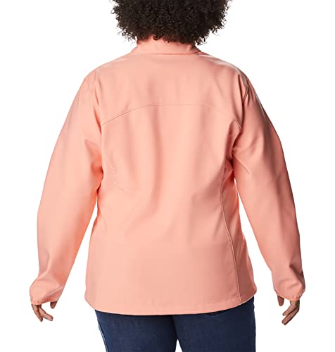 Image of Columbia Women Polyester Short Length Kruser Ridge II Softshell Hiking and Trekking Jacket