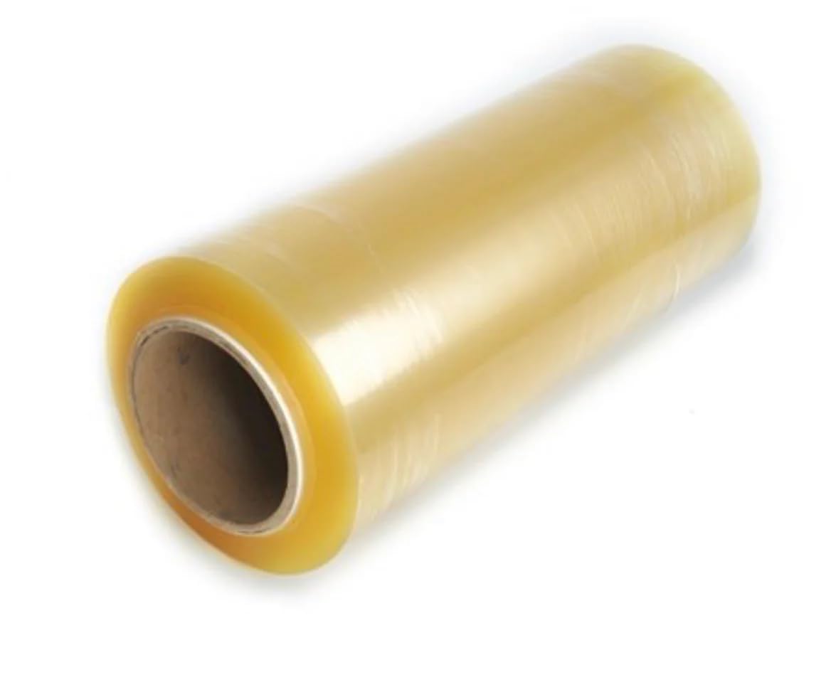 Pellicola Alimenti Per Imballaggio 1500 M In PVC Rotolo Alimenti Trasparente Color Champagne (45 cm)