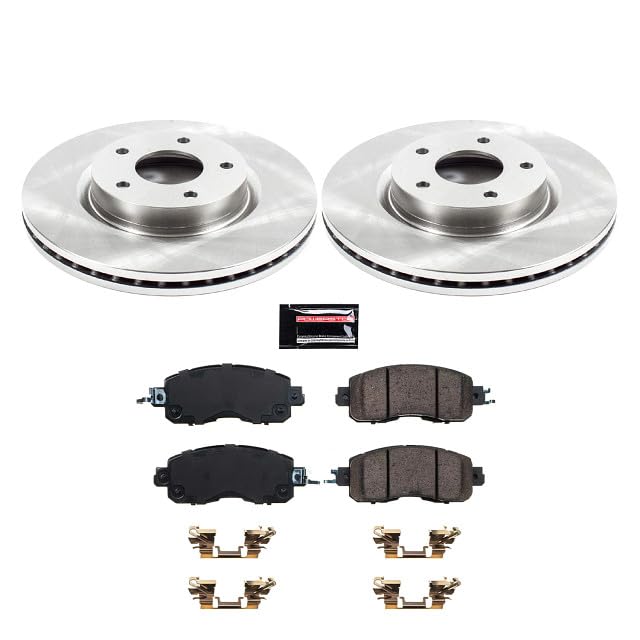 Image of PowerStop Z17 Replacement Brake Pad & Rotor Kit Front KOE6494