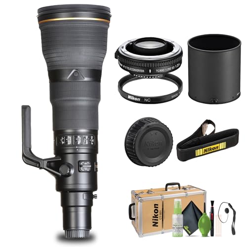 Nikon - AF-S NIKKOR 800mm f/5.6E FL ED VR ���]�������Y �ꕔ�̃J�����p (2205) + �L���b�v�L�[�p�[ + �N���[�j���O�L�b�g
