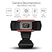 Lepeuxi 720P Cámara Web Computadora Cámara USB con Micrófono para Transmisión en...