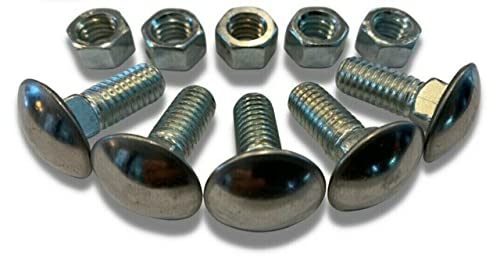 Front & Rear Chrome Bumper Bolt & Nut Kit