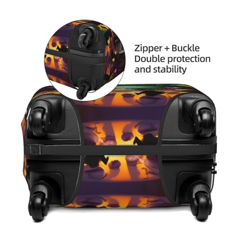 halloween Party Luggage Covers For Suitcase Approved,Suitcase Cover Protector Fit 18-32 InchLuggage4
