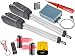 Produktbild Sommer Twist 350 Drehtorantrieb 2-flüglig + 1 Stück 4-Befehl Handsender 4019 Pearl Vibe mit ADAMS Anhänger + Lichtschranken 7029 + Warnlicht 24V Set 5in1N SOMloq2 + ADAMS Stromprüfer