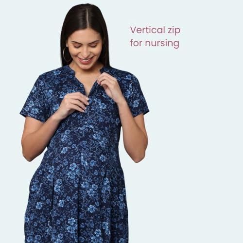 Image of Morph Maternity | Maternity Dresses for Women | Fits During Pregnancy & Post Pregnancy | Back Tie to Adjust