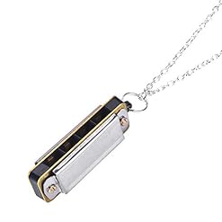 Mini harmonica portable, jouet de collier musical pour instrument de musique mini harmonica portable(argent) - Les Beatles, Paul McCartney, John Lennon, RIngo Starr, George Harrison Mini harmonica portable, jouet de collier musical pour instrument de musique mini harmonica portable(argent) – Image 7