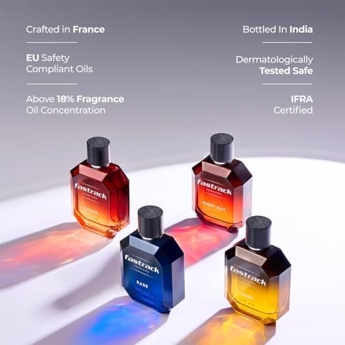 Fastrack Perfume Crave |Perfume for Men| 50 ml EDP |Long lasting Smell |Woody Aqua Perfume for men | Crafted by European experts|Best gift for Men - 5