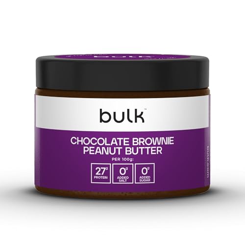 Bulk Flavoured Peanut Butter, Chocolate Brownie, 500 G