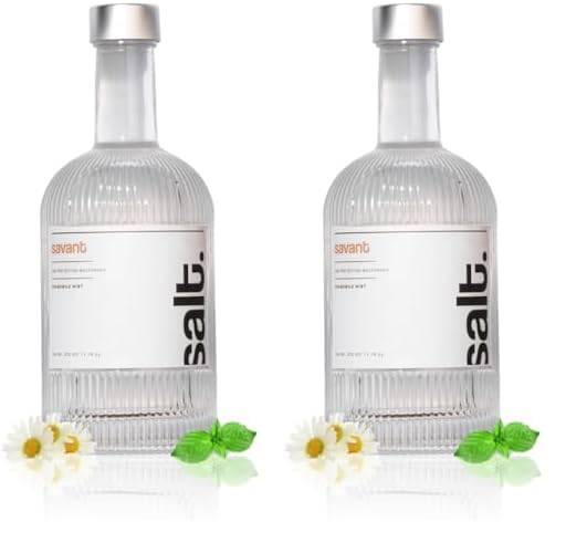 Salt. Oral Care Savant Mouthwash | Gum Protection | Chamomile Mint Flavour | Zinc Sulphate and Centella Asiatica Extract | Fresh Breath (330 ml, Savant) (Pack of 2)