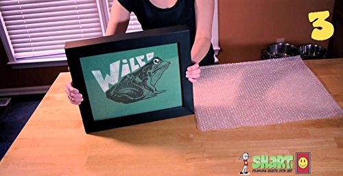Shart Premium Square Black T Shirt Frame Display Case 11" X 14”-Display Your Favorite Tees In 60 Seconds, Patented Foam Insert, Acrylic Glass, Ready To Hang Horizontally/Vertically, Wall Art Décor #TOP6