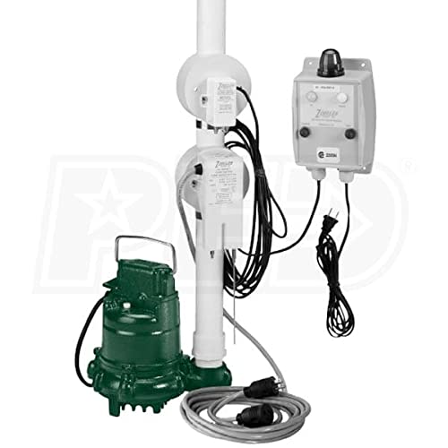 Zoeller Manual Effluent Pump with Switch: Utility Water Pumps: Amazon