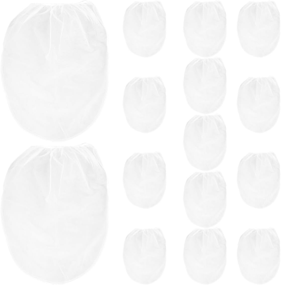 15pcs Nylon Paint Filter Bags with Elastic Top for 1 Gallon Buckets