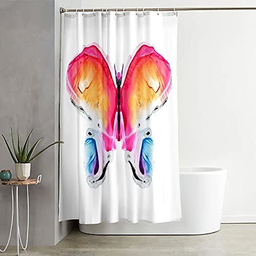 Rideau de douche papillon 180x200 cm en polyester élégant et durable - 3