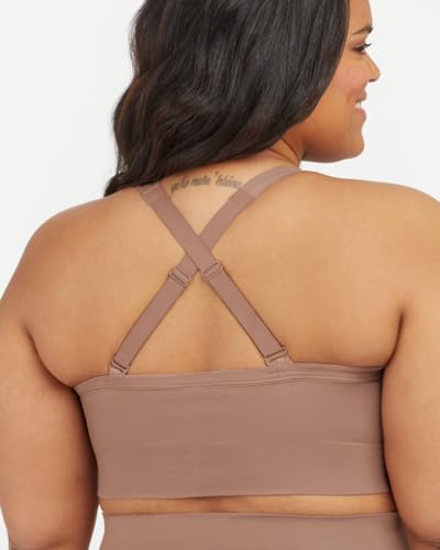 Image of SPANX SPANXsmooth EcoCare Seamless Shaping Longline Bralette - Comfortable Everyday Bralette - Women's Bra with No Underwire