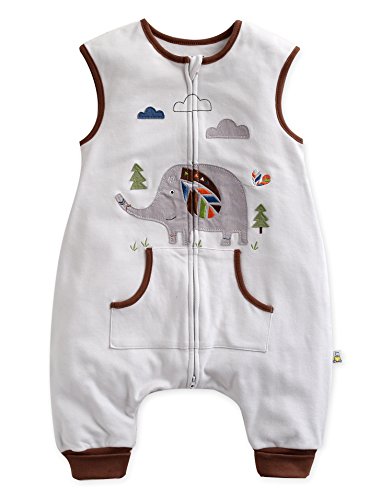 Vaenait Baby Kids Comfy Wearable Blanket Sleepsuits Sleep and Play 100% Cotton Sleepsack India Coco M