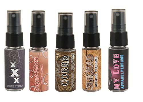 SYSPRO Valentine Day Gift Set – 3 ML Combo Perfume of 3XXX, Sweet Heart, Cobra, Sukhad & My Love Long Lasting Attar for Men, Women Raksha Bandhan (5 pc)