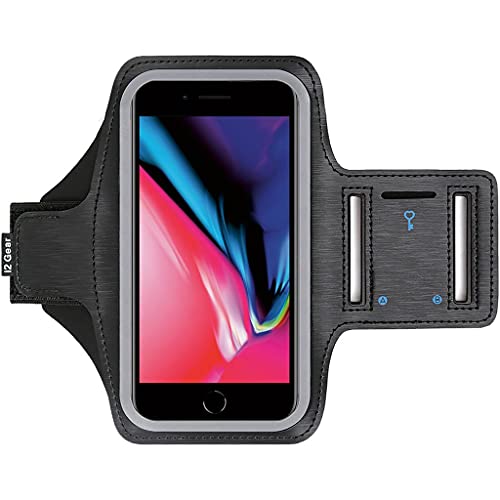 i2 Gear Armband for iPhone 8, 7, 6, Mini & iPhone SE 2020 with Card Holder - 4.7