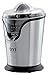 TM Electron – Spremiagrumi elettrico di agrumi con sistema antigoccia, 100 W, acciaio inox [classe di efficienza energetica A] grigio