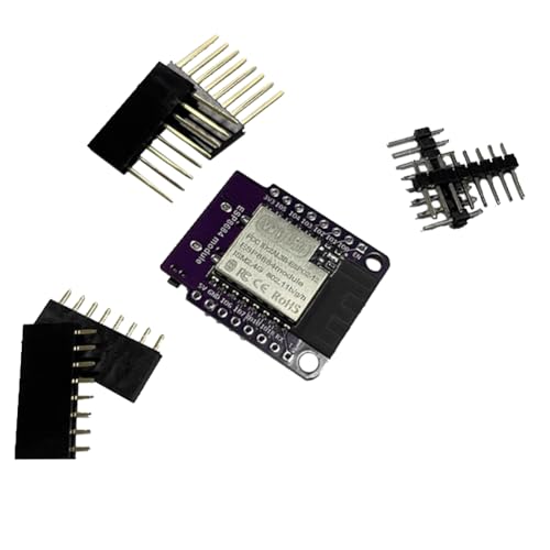 Qerwsdty El MóDulo ESPC2-12 Integrado de la Placa de Desarrollo Mini ESP32-C2 Reemplaza el MóDulo de la Placa de Desarrollo ESP8266 ESP-12E/F