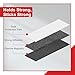 OUZRETUCU Magnetic Strips with Adhesive Backing,10 Pack Strong Self Sticky Back Magnet Tapes - 3