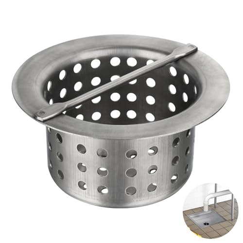 Escurridor para desagüe de piso de acero inoxidable
