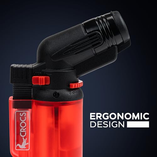 Encendedor de antorcha Crocs, 12 unidades recargables miniatura 5