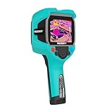 MILESEEY TR256A Thermal Imaging Camera, Handheld 256 * 192 Resolution Thermal Imager, 3.5 Inch LCD Display Rechargeable 6 Palettes with Auto Track Cold and Hot Spots Function