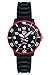 Produktbild s.Oliver Unisex Kinder Analog Quarz Uhr mit Silikon Armband, Schwarz-rot
