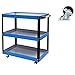 Car Workshop Tools Trolley Cart with Wheels, Organizer Tools Panel Suitcase Tool Chest Cabinet Storage System Trolley Tools Holder Mechanical TMP1105 (Color : 02)