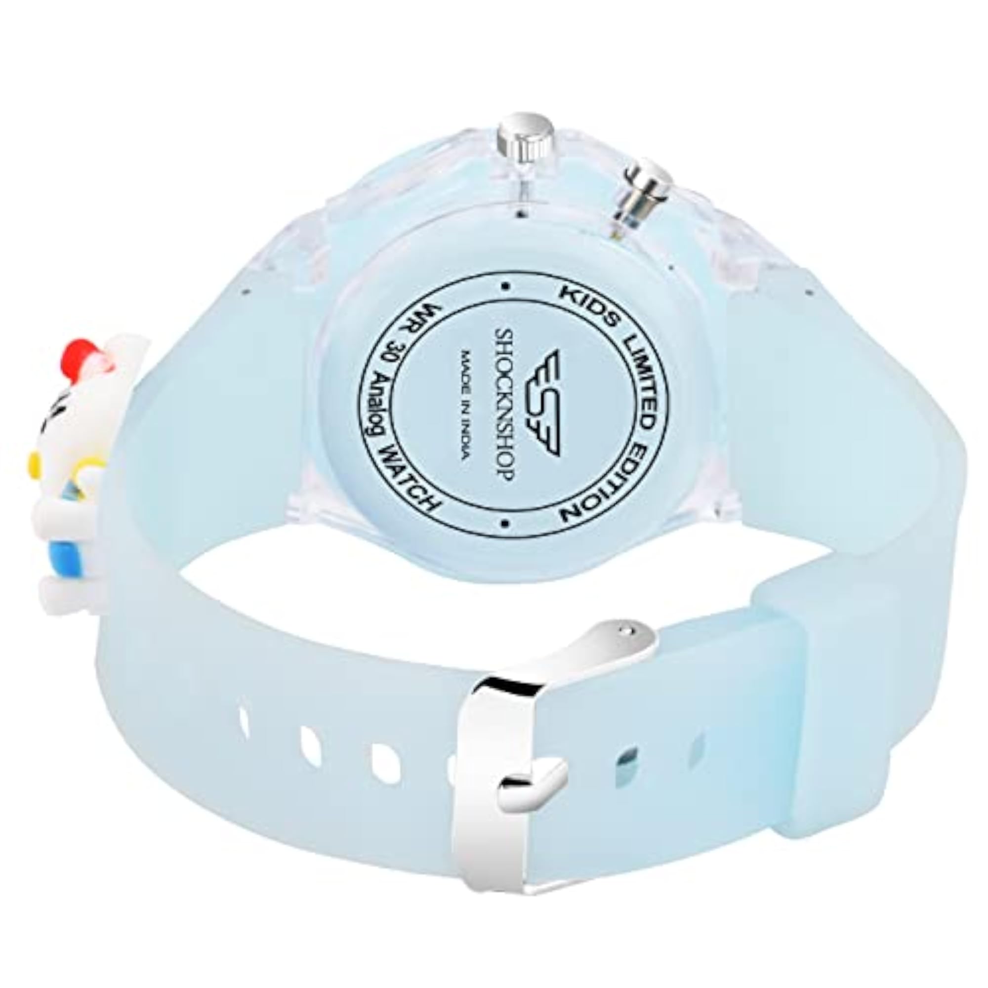 Kids 3D Cartoon Analog Watch Combo, Multicolor LED