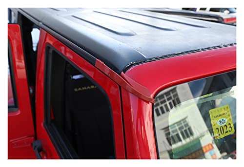 Extensions de gouttière rigide pour stopper l'eau dans votre Wrangler