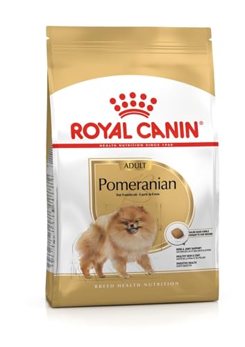 Royal Canin Pomeranian Adult | 1,5 kg | Alleinfuttermittel für Hunde | Trockenfutter für ausgewachsene und ältere Zwergspitze | Ab dem 8. Monat | Angepassten Mineralstoffgehalt