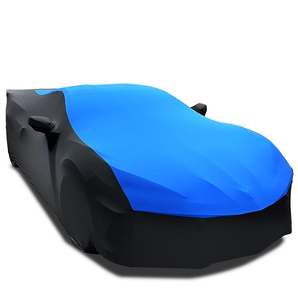 C8 Corvette Custom Fit Car Cover - Indoor Ultraguard Stretch Satin Sport Series - The Ultimate High End — view 6