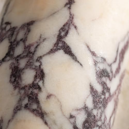 Luxury Marble Rechargeable Touch Table Lamp,Calacatta Viola Lamp Fixture - Image 4