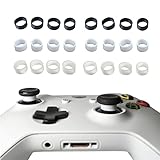Protección - estos anillos protectores protegen el joystick que se rascan y evitan pelar la pintura, evitan el desgaste del joystick en uso diario, mantenga su joystick limpio y no se agota.