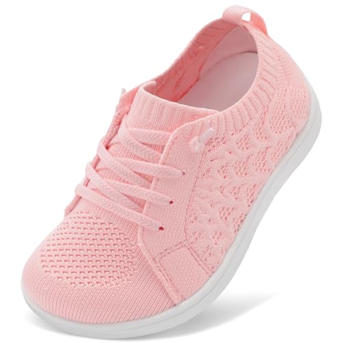 Image of JOINFREE Toddler Shoes Girls Boys Wide Barefoot Shoes Minimalist Walking Sneakers Zero Drop Slip on Tennis Shoe Breathable Naturally Flexible