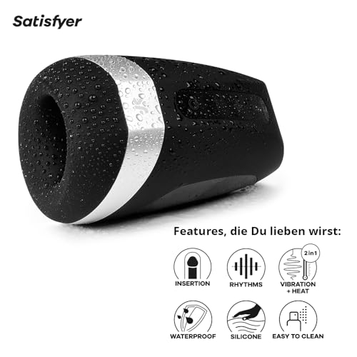 Eichelvibrator Satisfyer Men Heat Vibration für Männer