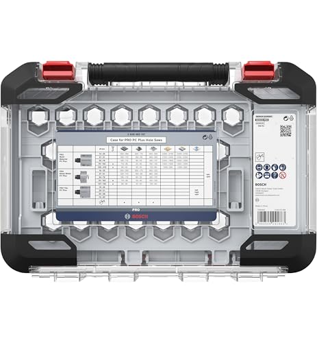 Scies trépans coffret Bosch Power Change Plus anti-choc