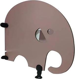 WQPMNYG Mampara de privacidad de Madera con Dibujos Animados para urinario Infantil, Ideal para baño de guardería, para máxima privacidad y Limpieza (Color: Rosa, tamaño: 600 mm de Largo x