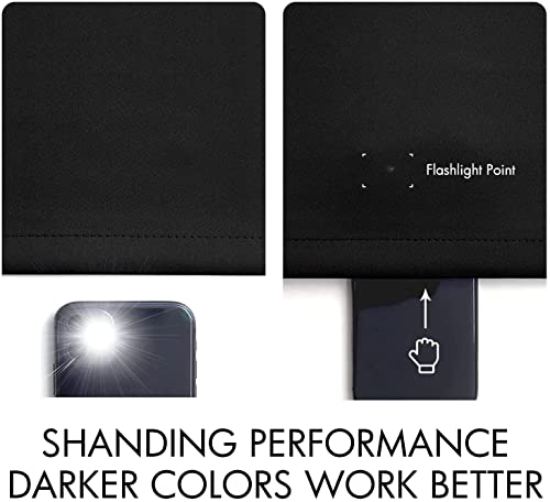 Miulee Room Divider Curtains 12.5 X 8 Ft - Total Privacy Wall Room Divider Screens Sound Proof Wide Blackout Curtain For Living Room Bedroom Patio Sliding Door, 1 Panel, W150 X L96 Inches, Black #TOP3