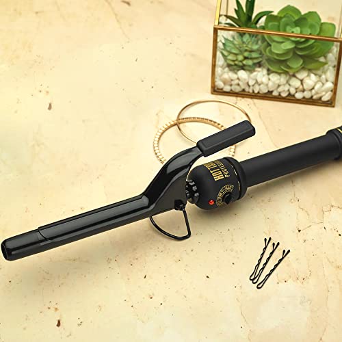 Hot Tools Pro Artist Black Gold Curling Iron, 3/4 " Barrel #TOP4