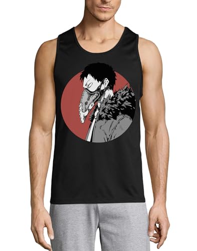 Camiseta sin mangas de algodón Anime 146 ideal para tus tardes de ocio veraniego