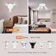 Ketom GU10 Deckenstrahler LED - Deckenstrahler 3 Flammig Rund - LED Deckenleuchte Schwenkbar - Weiße Deckenlampe Spot - Drehbar Deckenlampe 3 Flammig - Modern Strahler Deckenspot - Ohne Leuchenmittel